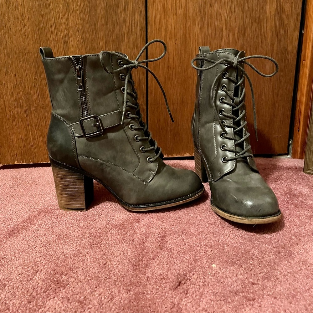 Buckle booties